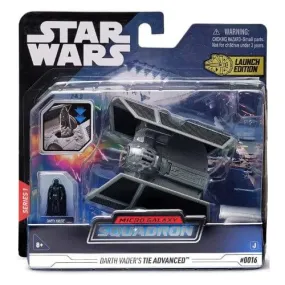 Star Wars: Micro Galaxy Squadron - Darth Vader's TIE Advanced #0016 (Modern)