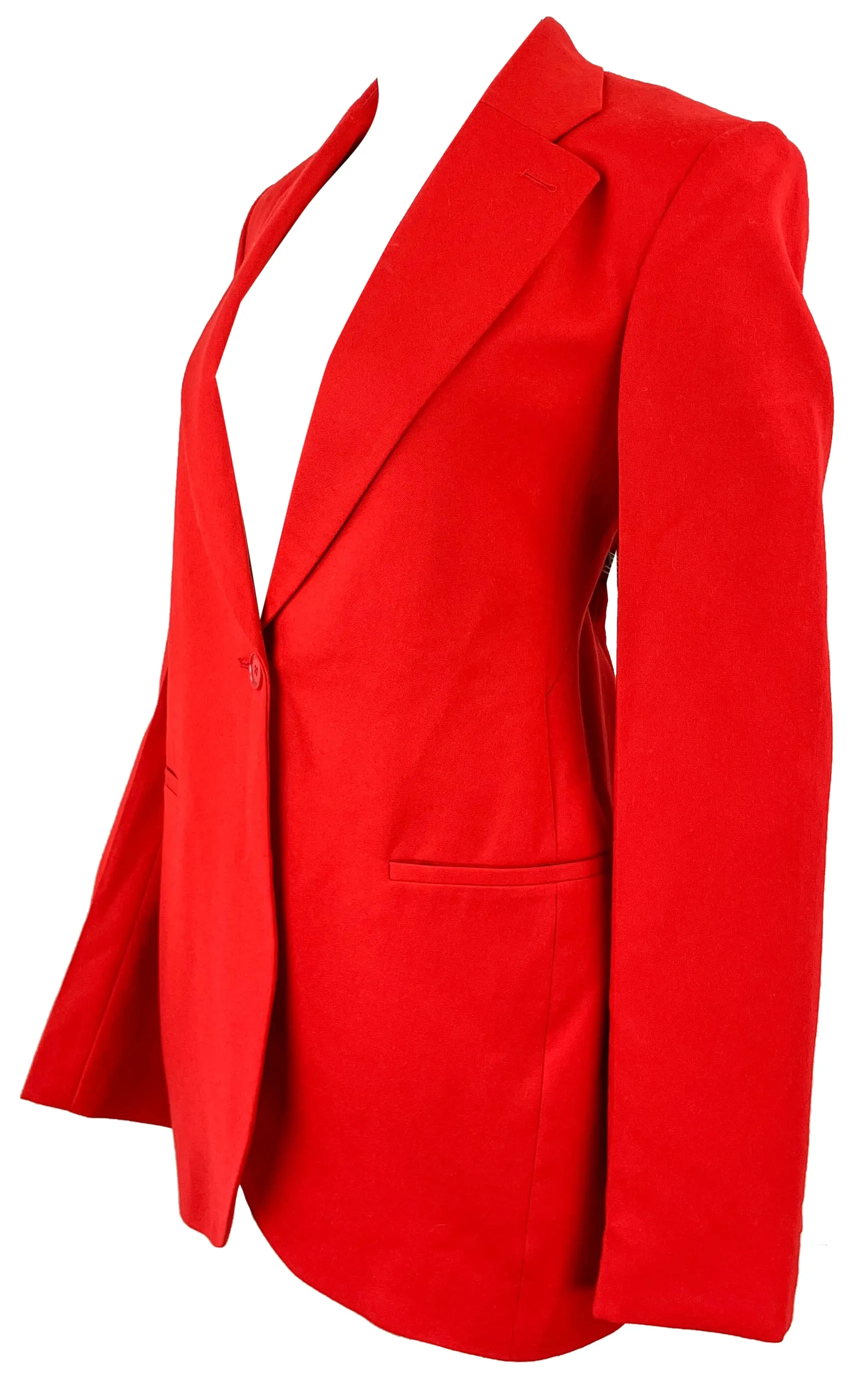 Stella McCartney Wool Jacket in Lipstick Red