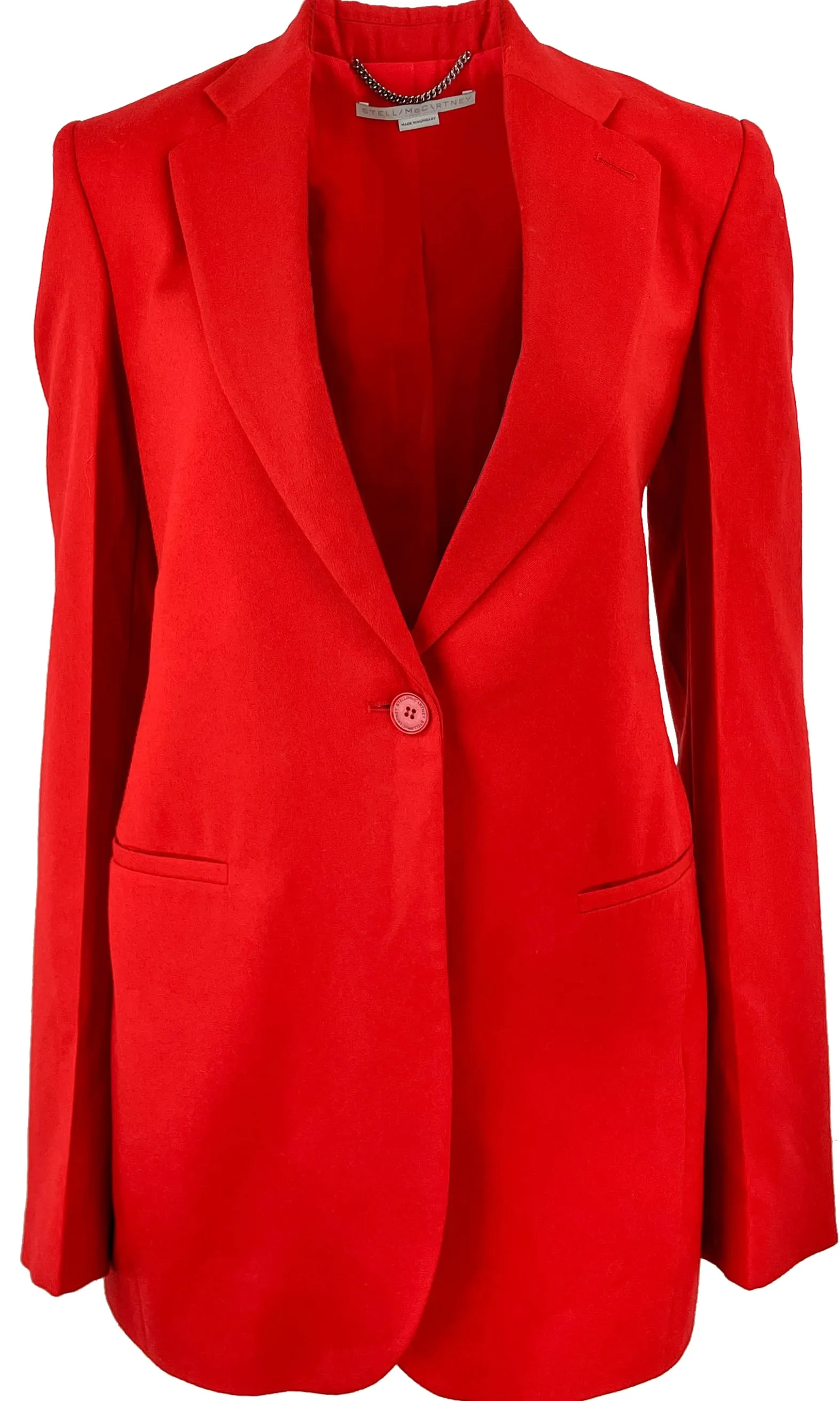 Stella McCartney Wool Jacket in Lipstick Red