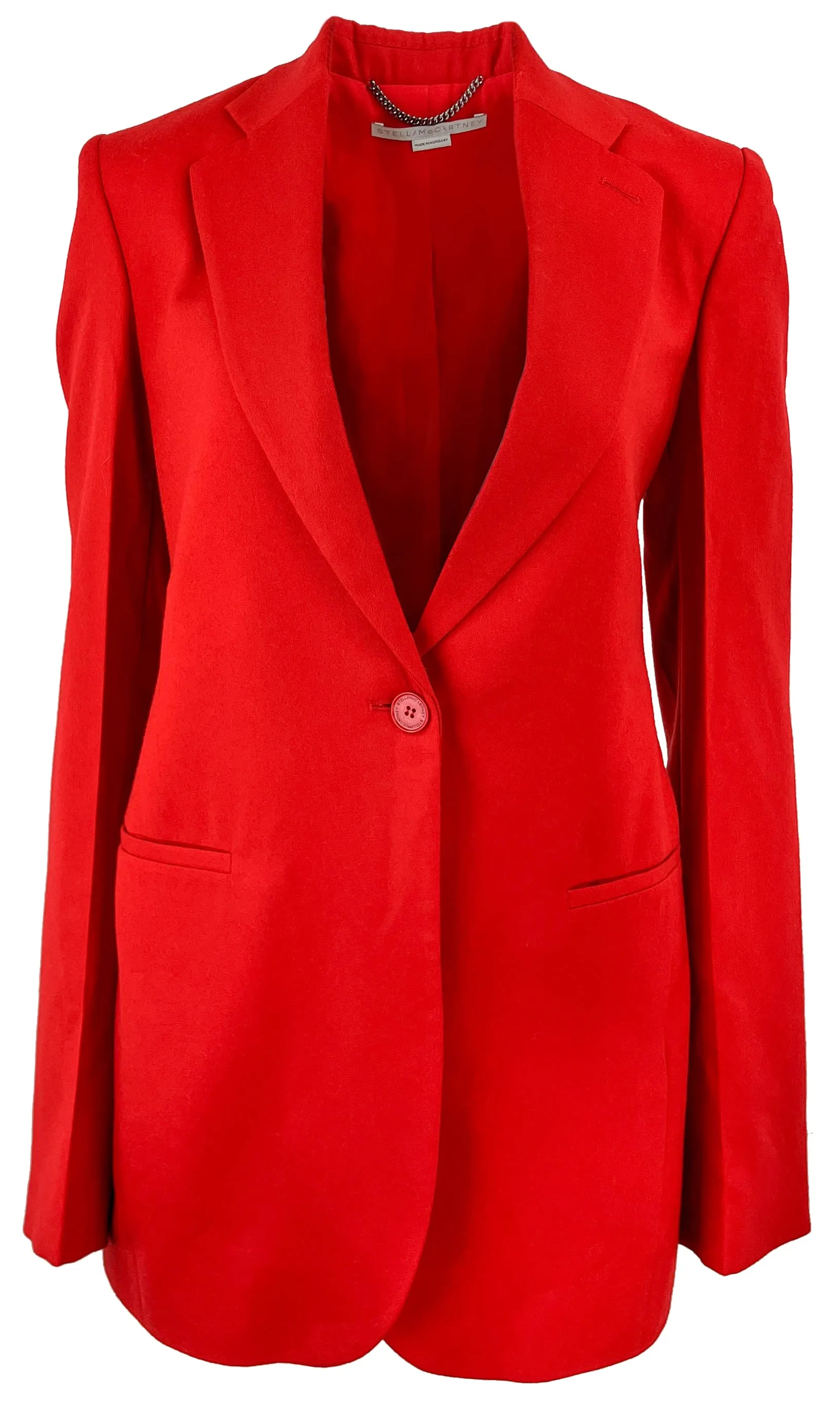 Stella McCartney Wool Jacket in Lipstick Red