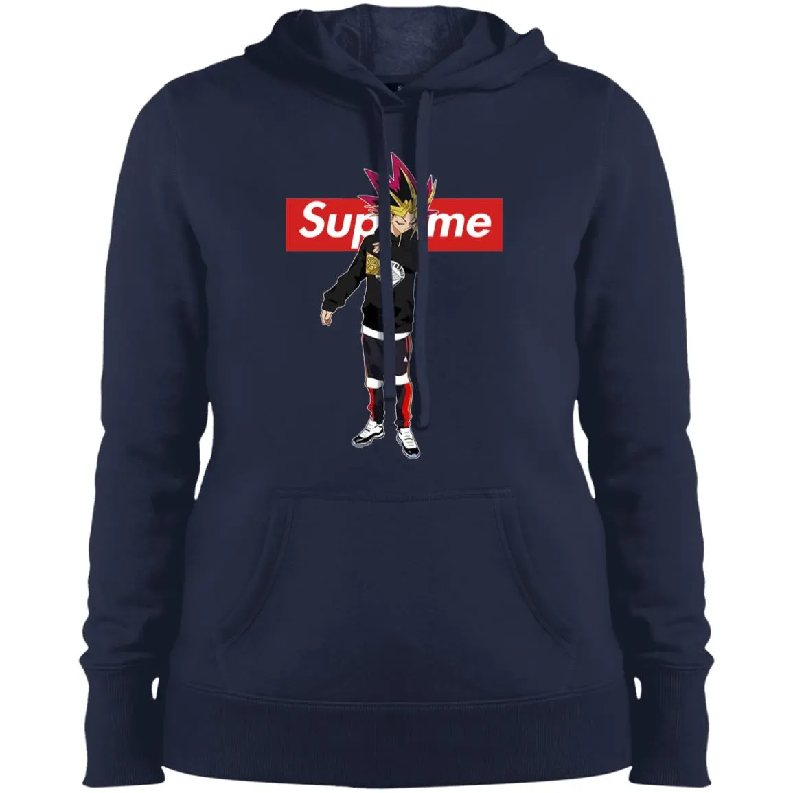 Supreme Yugi Mutou Game Yugioh T-shirt Women Hooded Sweatshirt