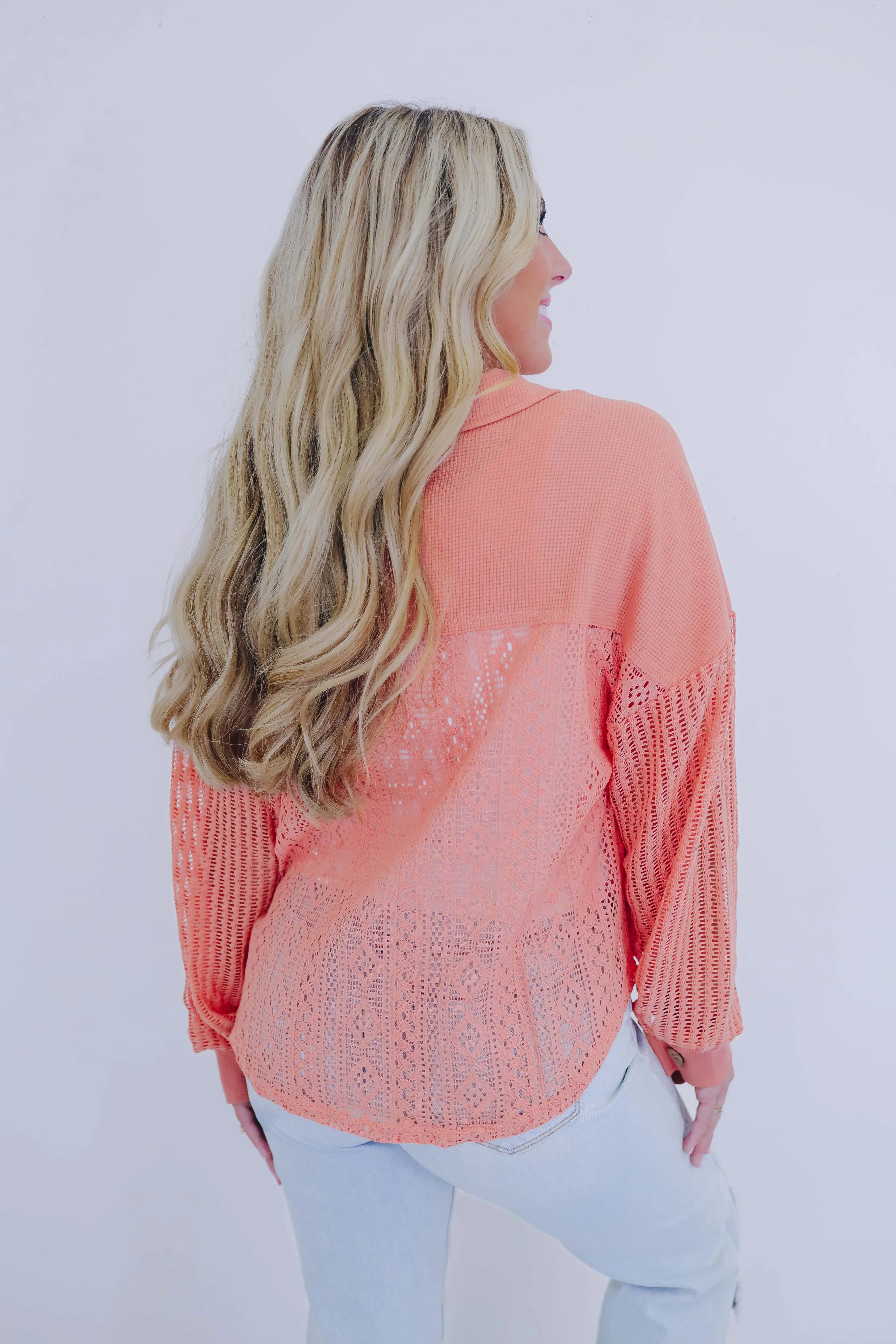 Sweeter Than Summer Lace Shacket - 3 Colors