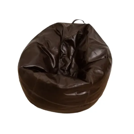 The Big Pear Leather Bean Bag Chair - Available in 5 Colours