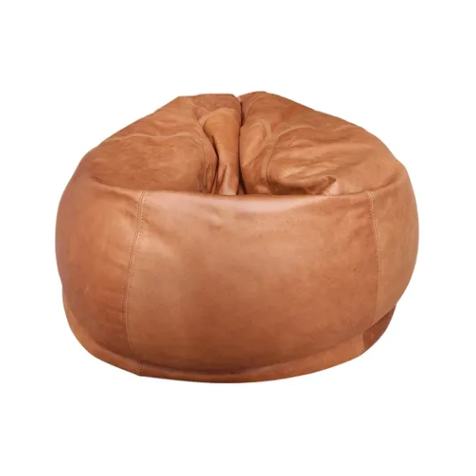 The Big Pear Leather Bean Bag Chair - Available in 5 Colours