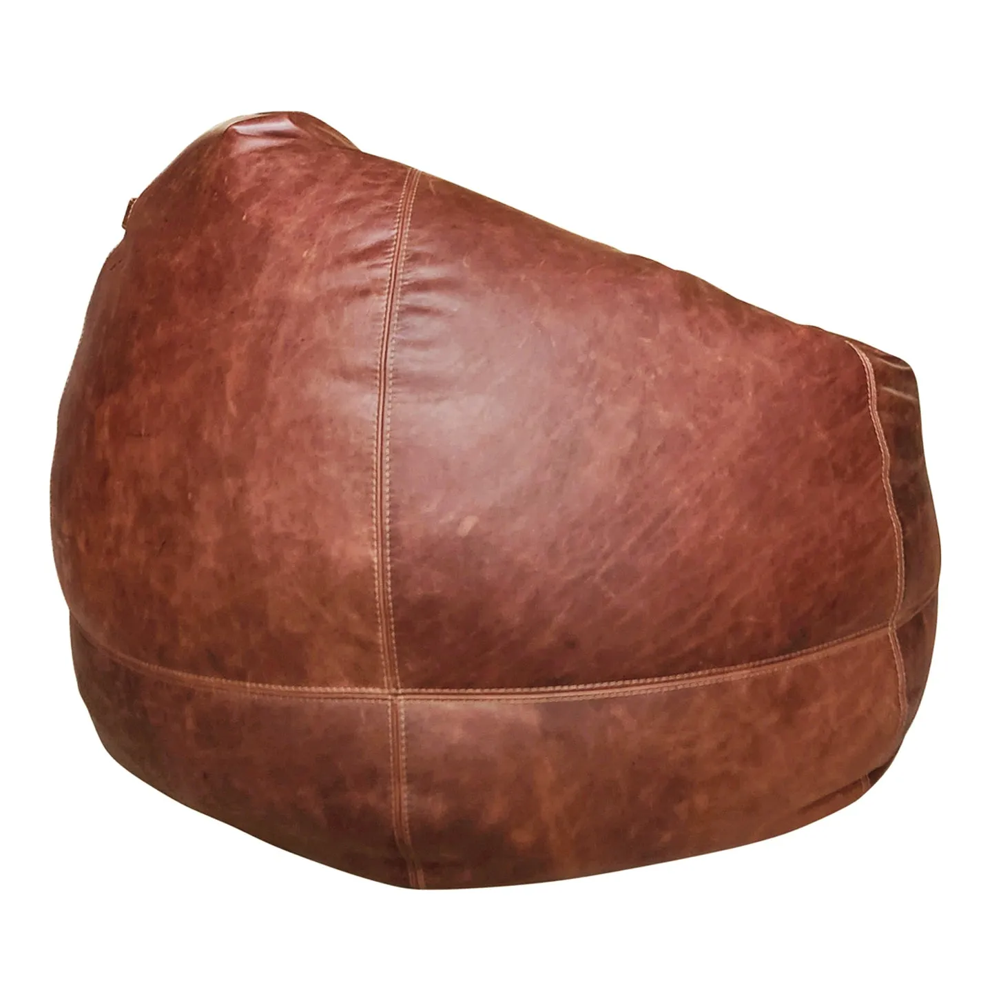 The Big Pear Leather Bean Bag Chair - Available in 5 Colours