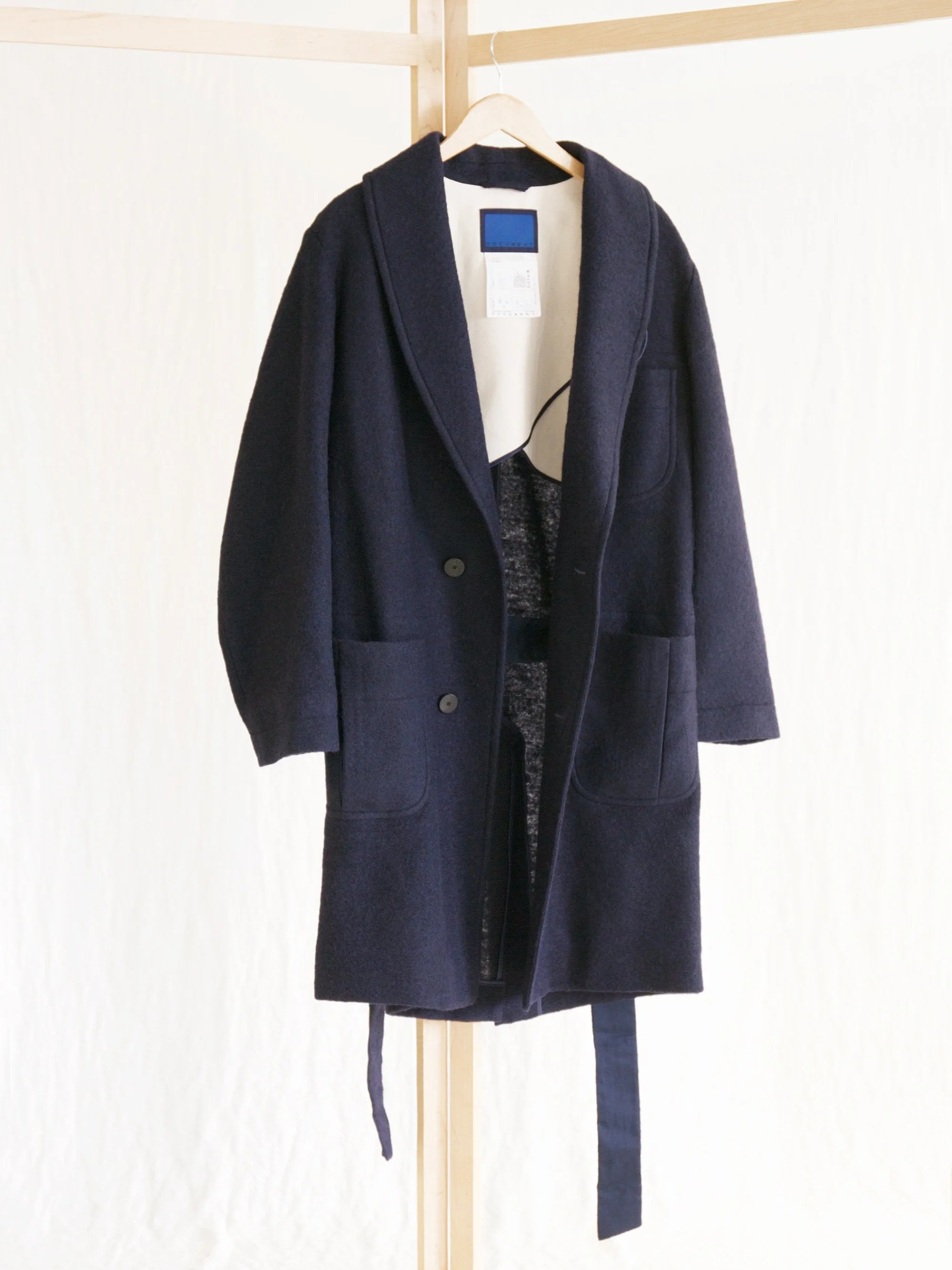 The Document Signature Robe Coat