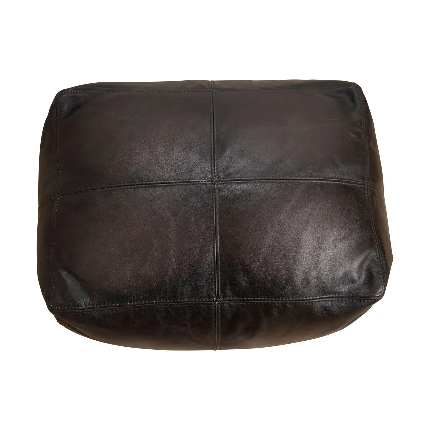 The Footsie Leather Bean Bag Ottoman - Available in 5 Colours