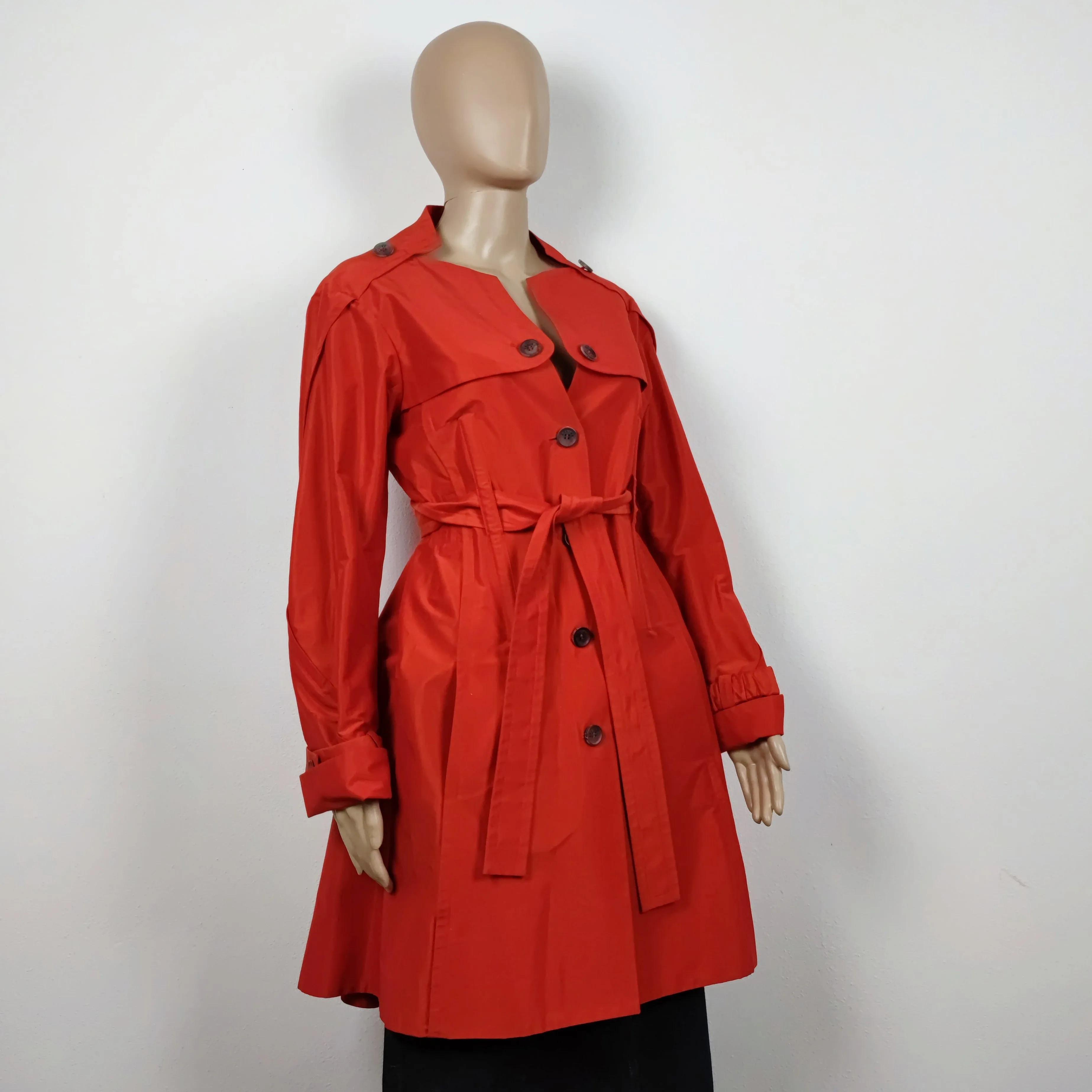 trench Celine rosso