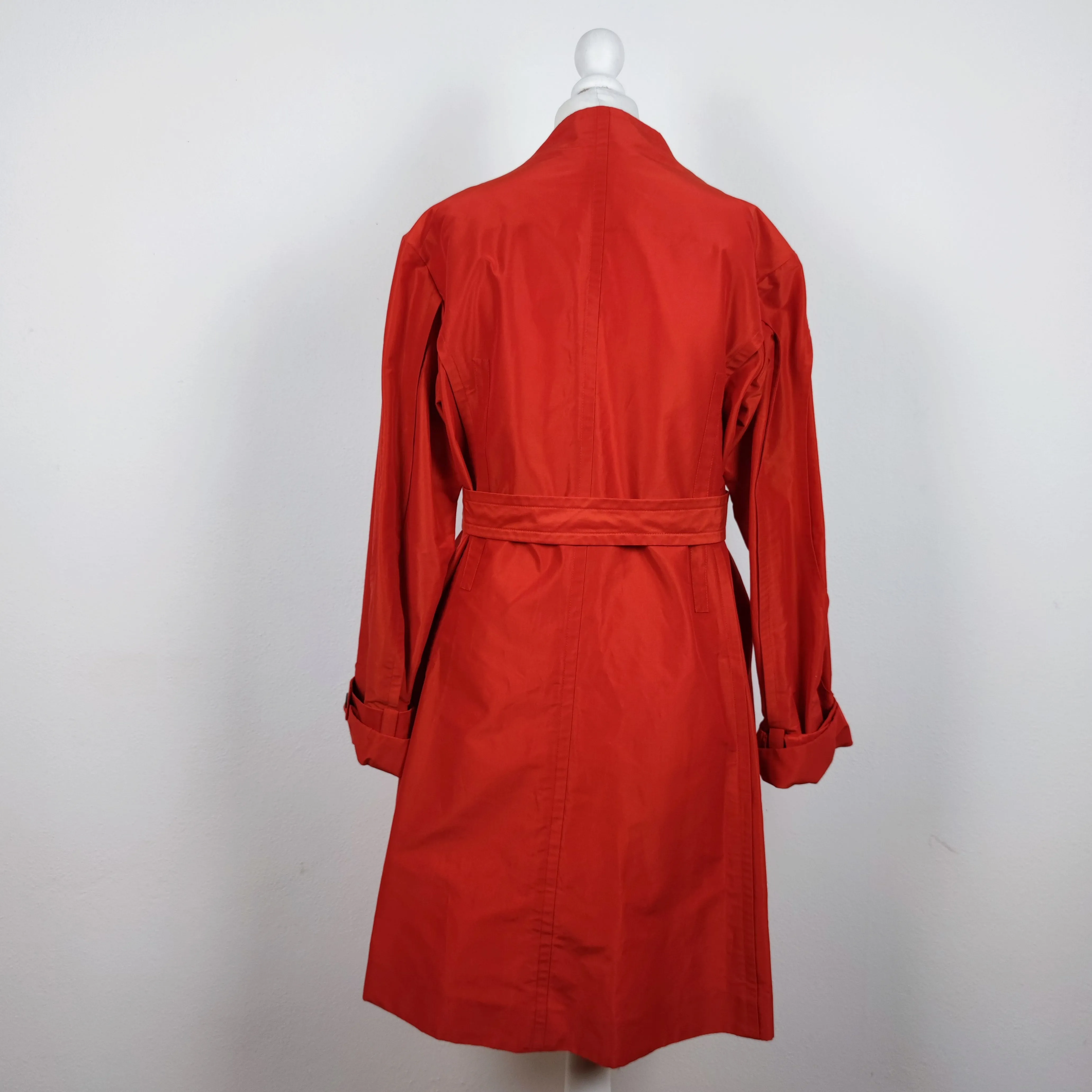 trench Celine rosso