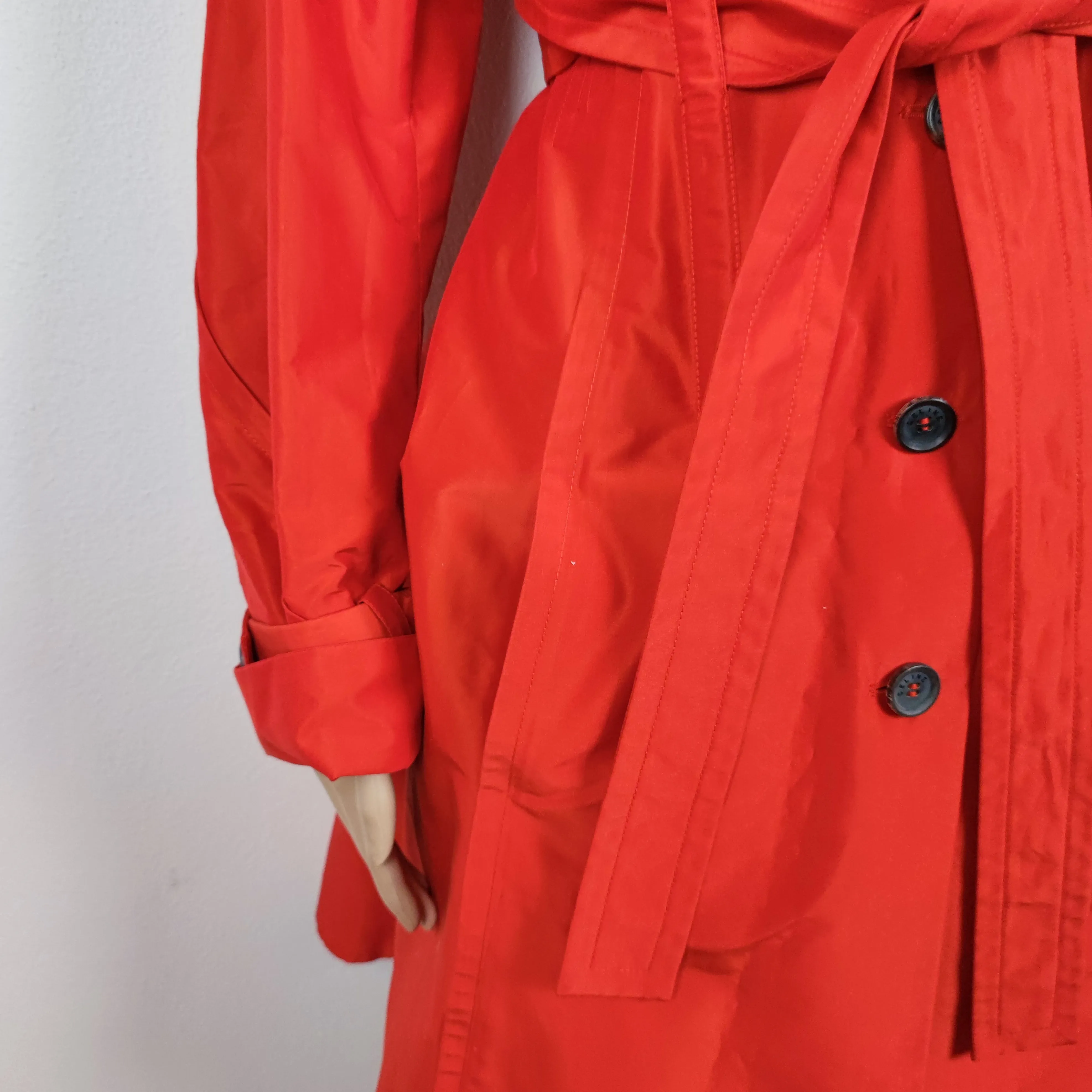 trench Celine rosso