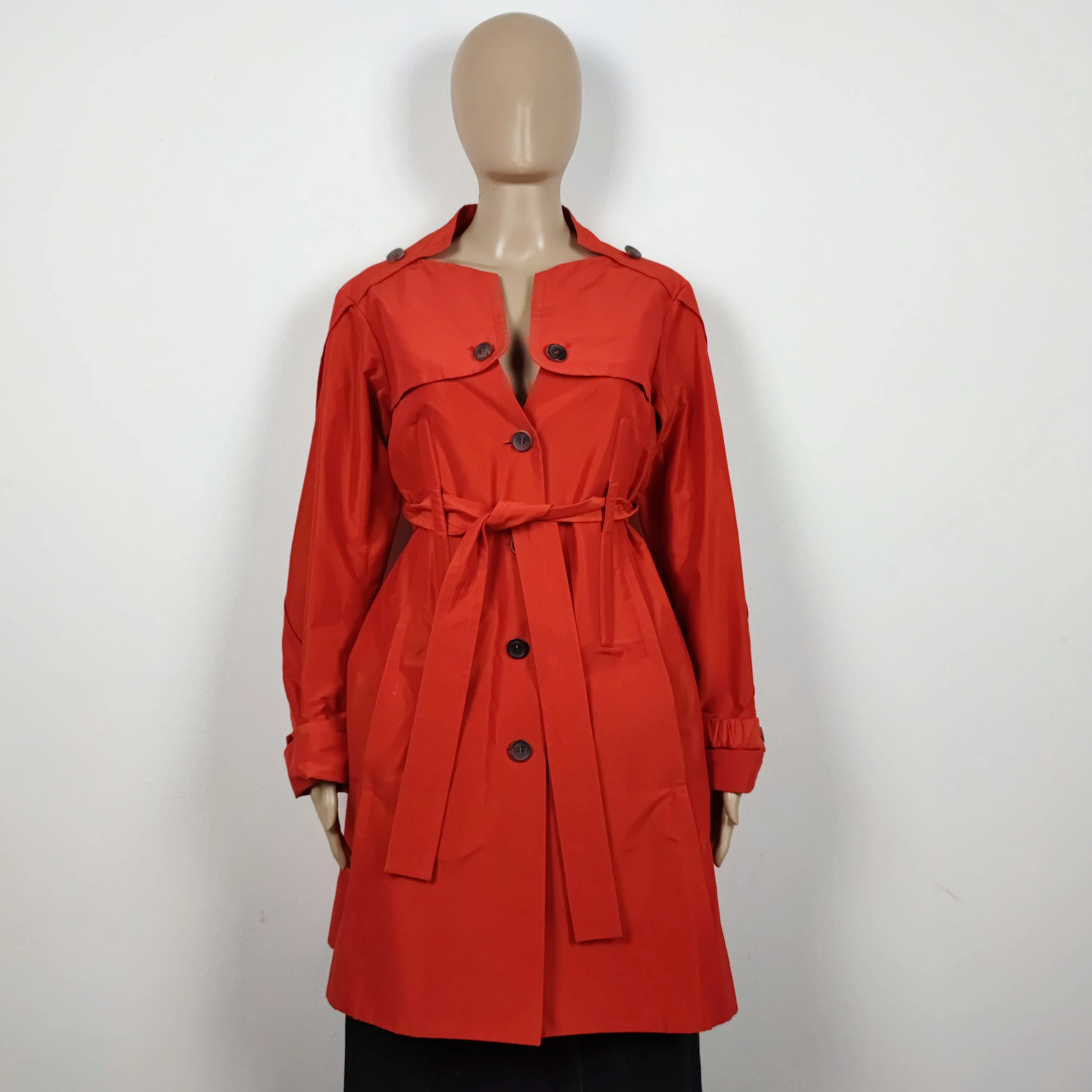 trench Celine rosso