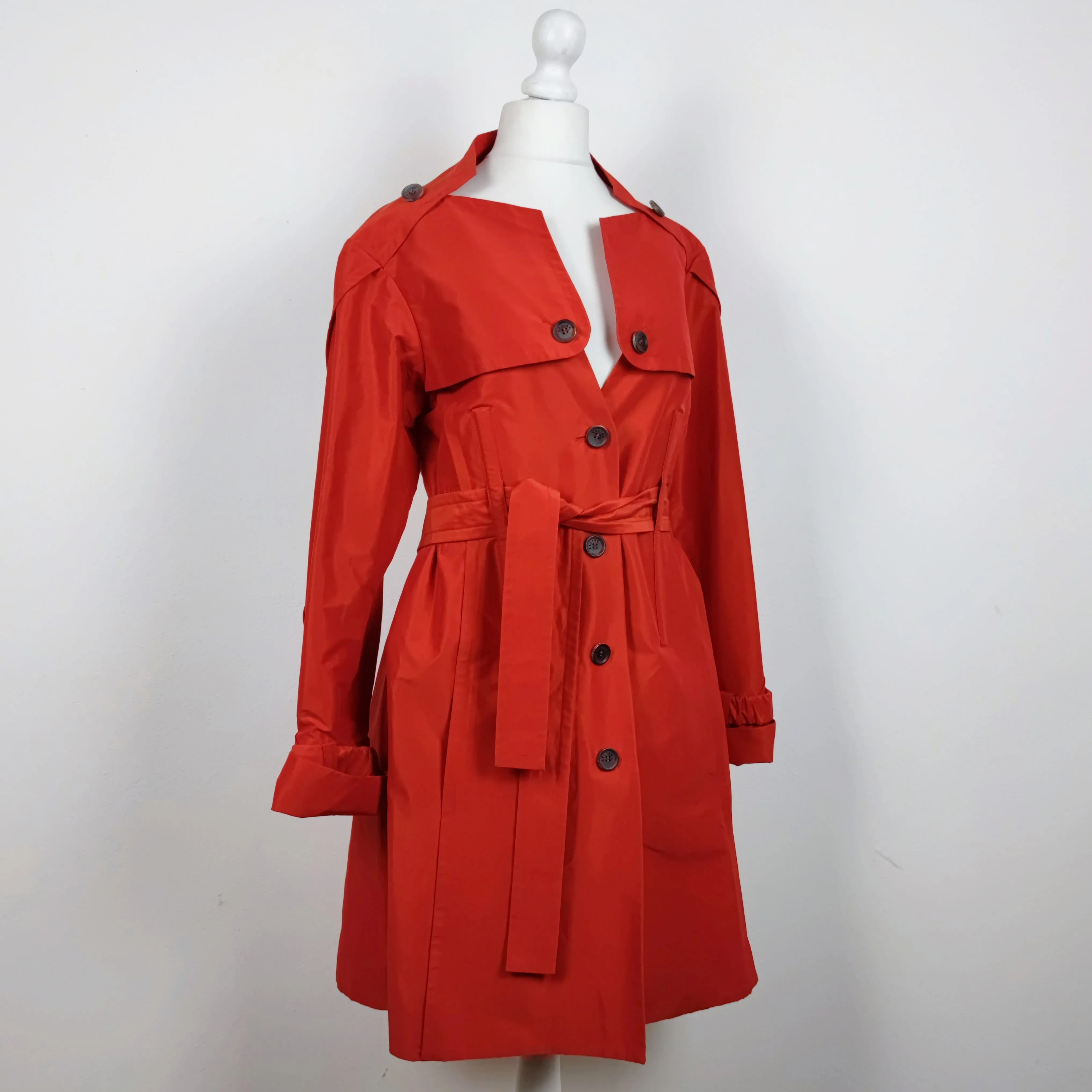 trench Celine rosso