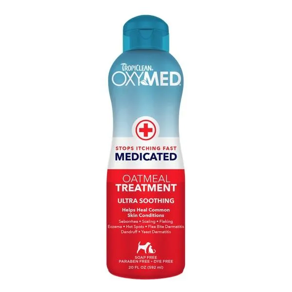 Tropiclean Oxy-Med Anti Itch Medicated Treatment 592ml