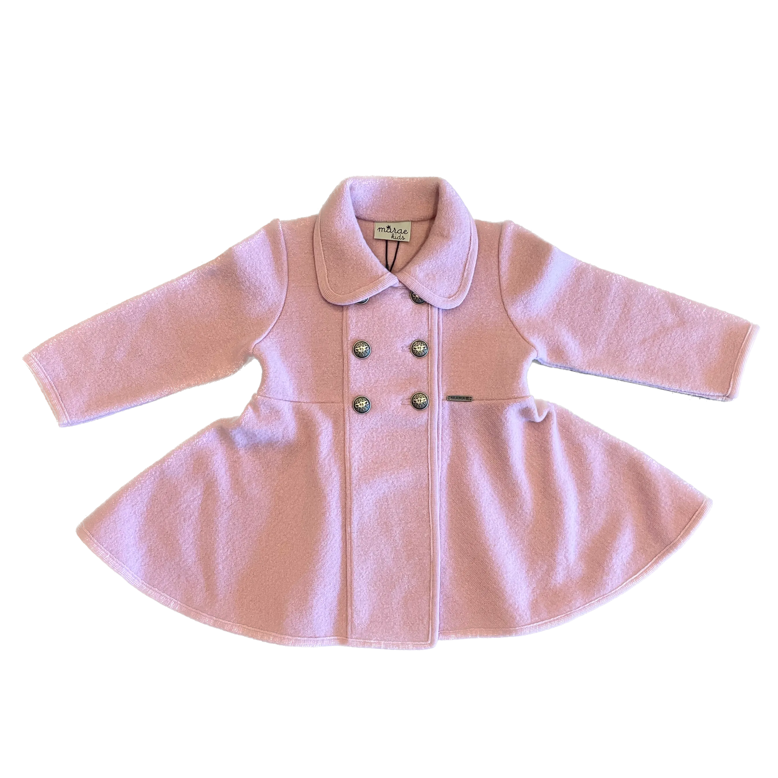 Twirl Coat - Rosa Bebe Pink