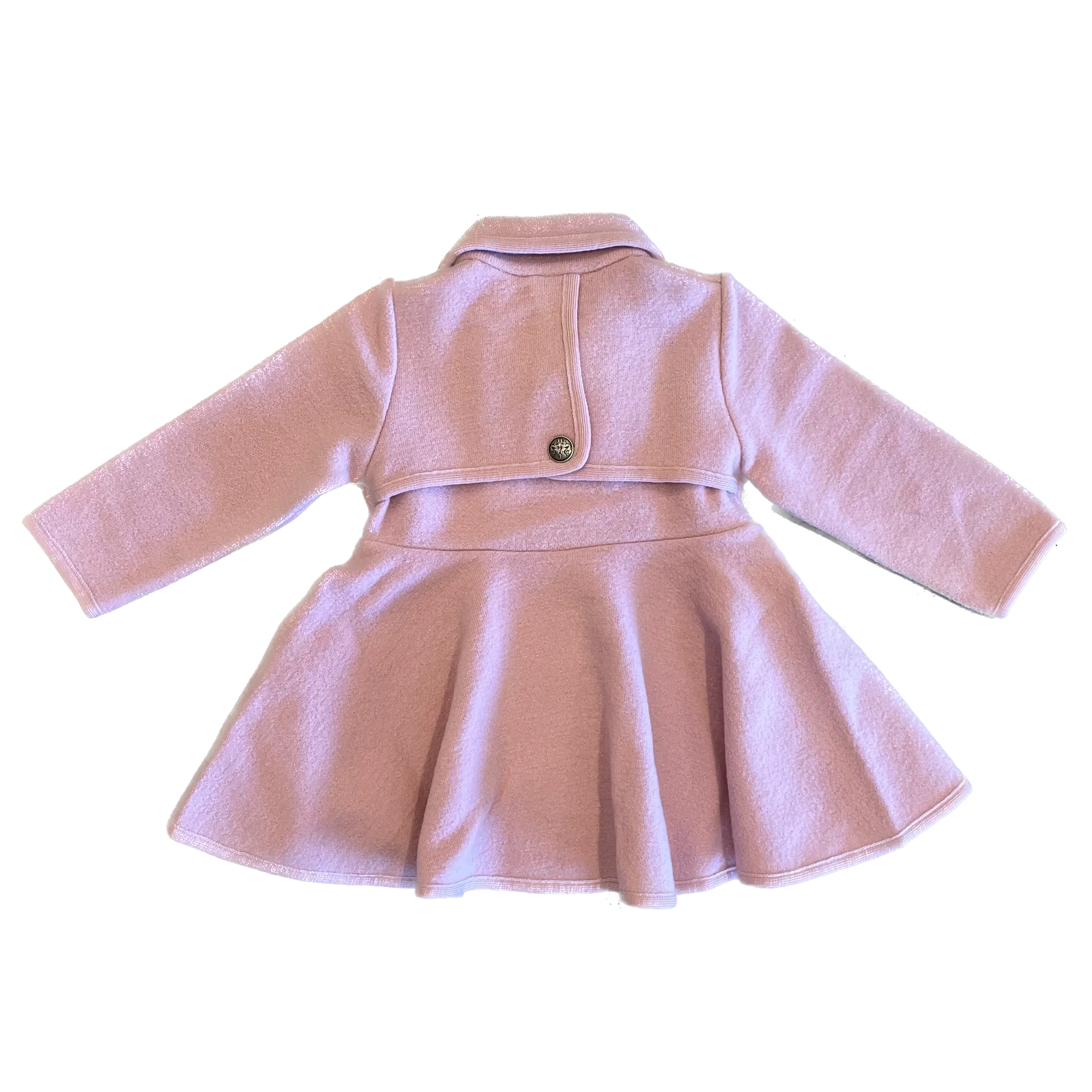 Twirl Coat - Rosa Bebe Pink