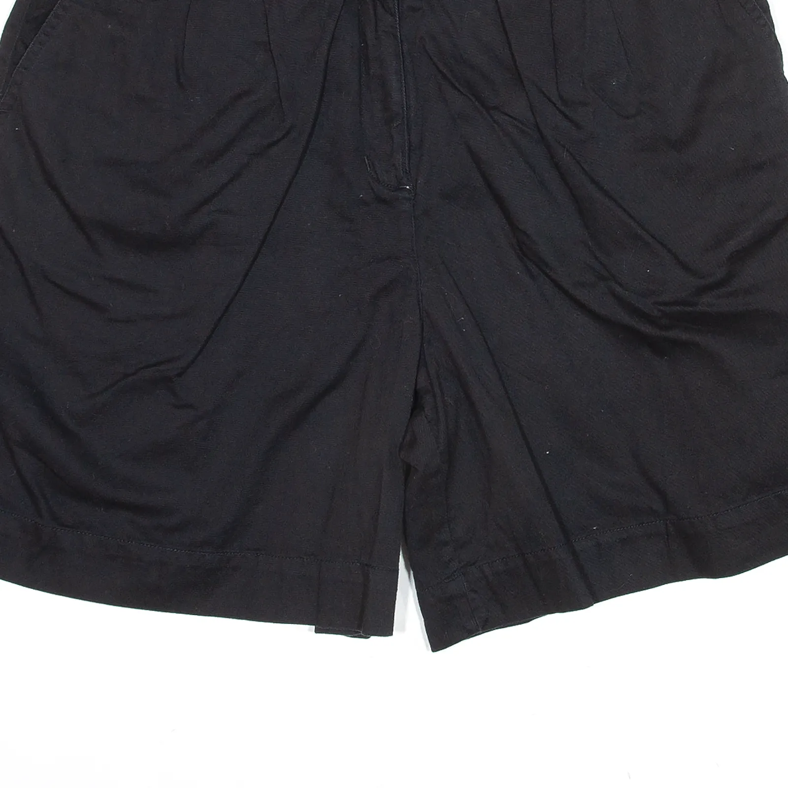 VAN HEUSEN Culottes Black 90s Regular Chino Shorts Womens S W30