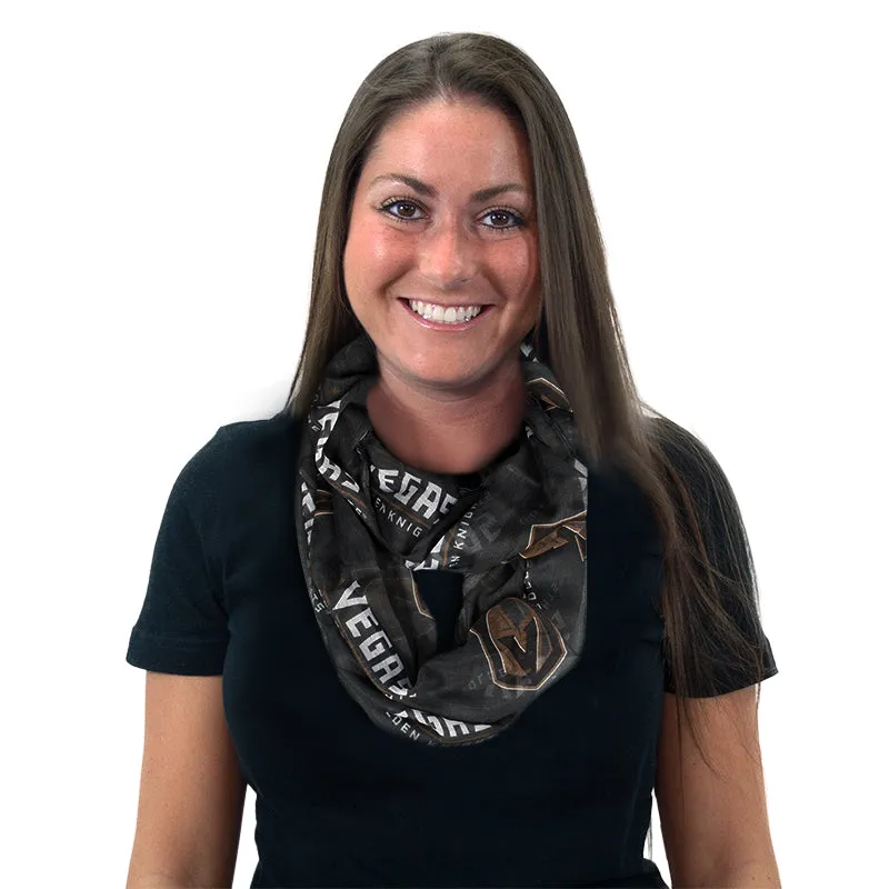 Vegas Golden Knights Sheer Infinity Scarf