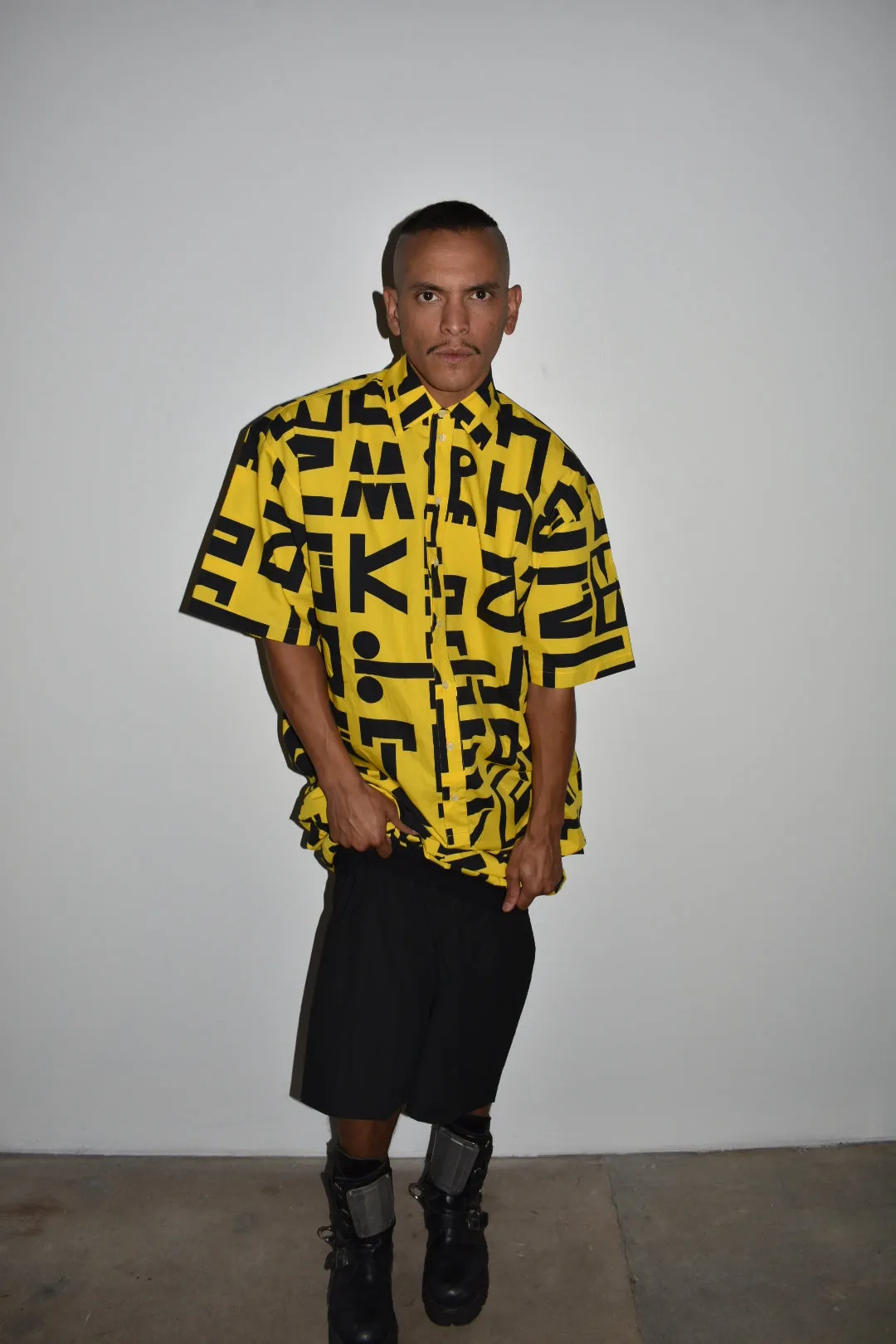 Walter Van Beirendonck Shirt Combi Shorts SS24