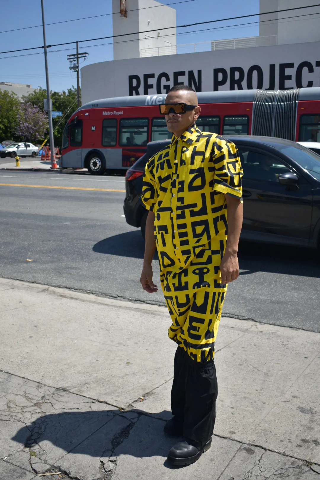 Walter Van Beirendonck Shirt Combi Shorts SS24