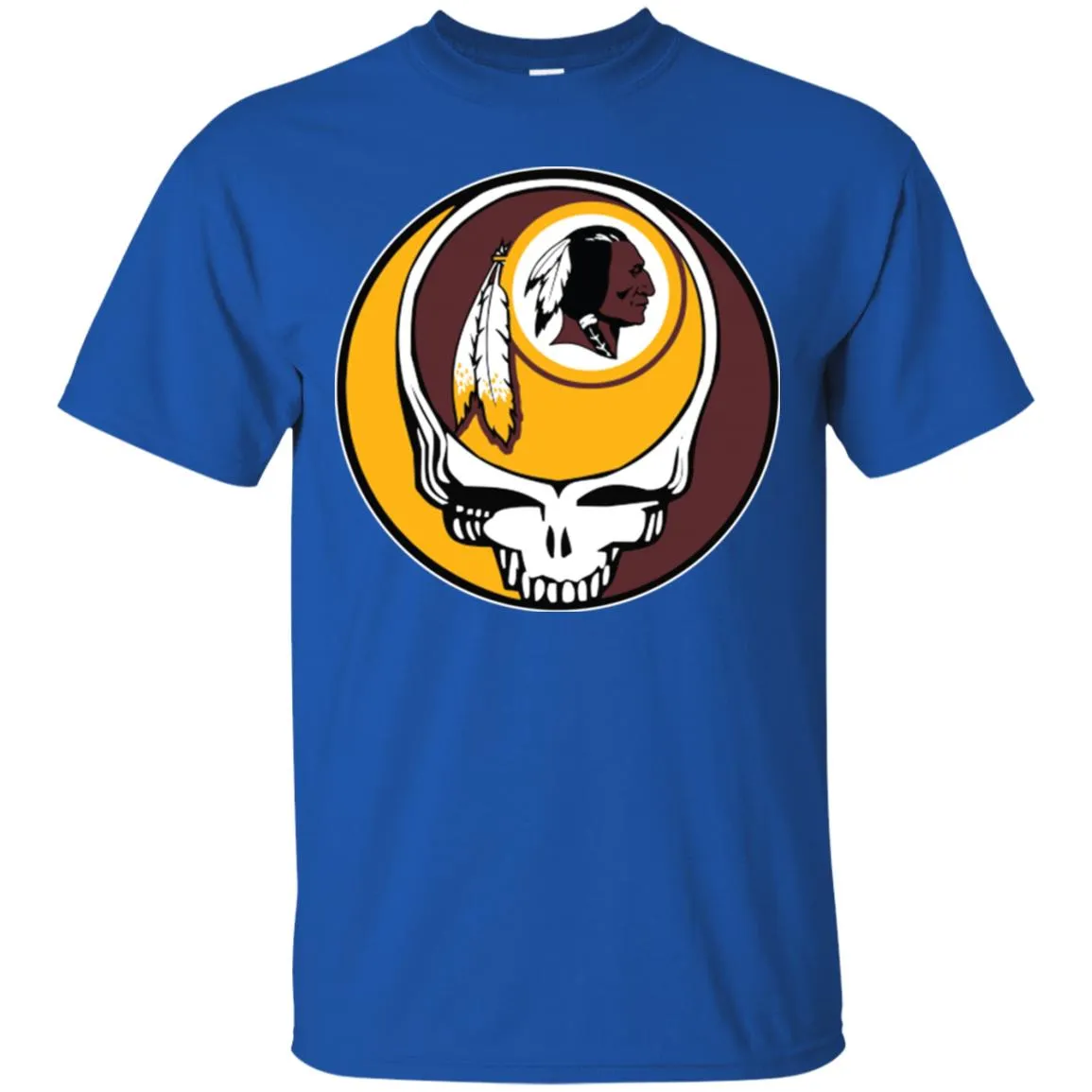 Washington Redskins Grateful Dead Steal Your Face Football Nfl Shirts