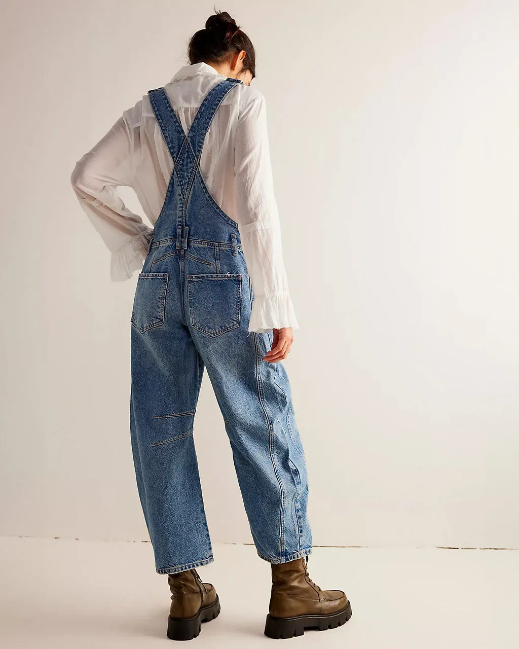 We The Free Good Luck Barrel Overalls - Ultra Light Beam