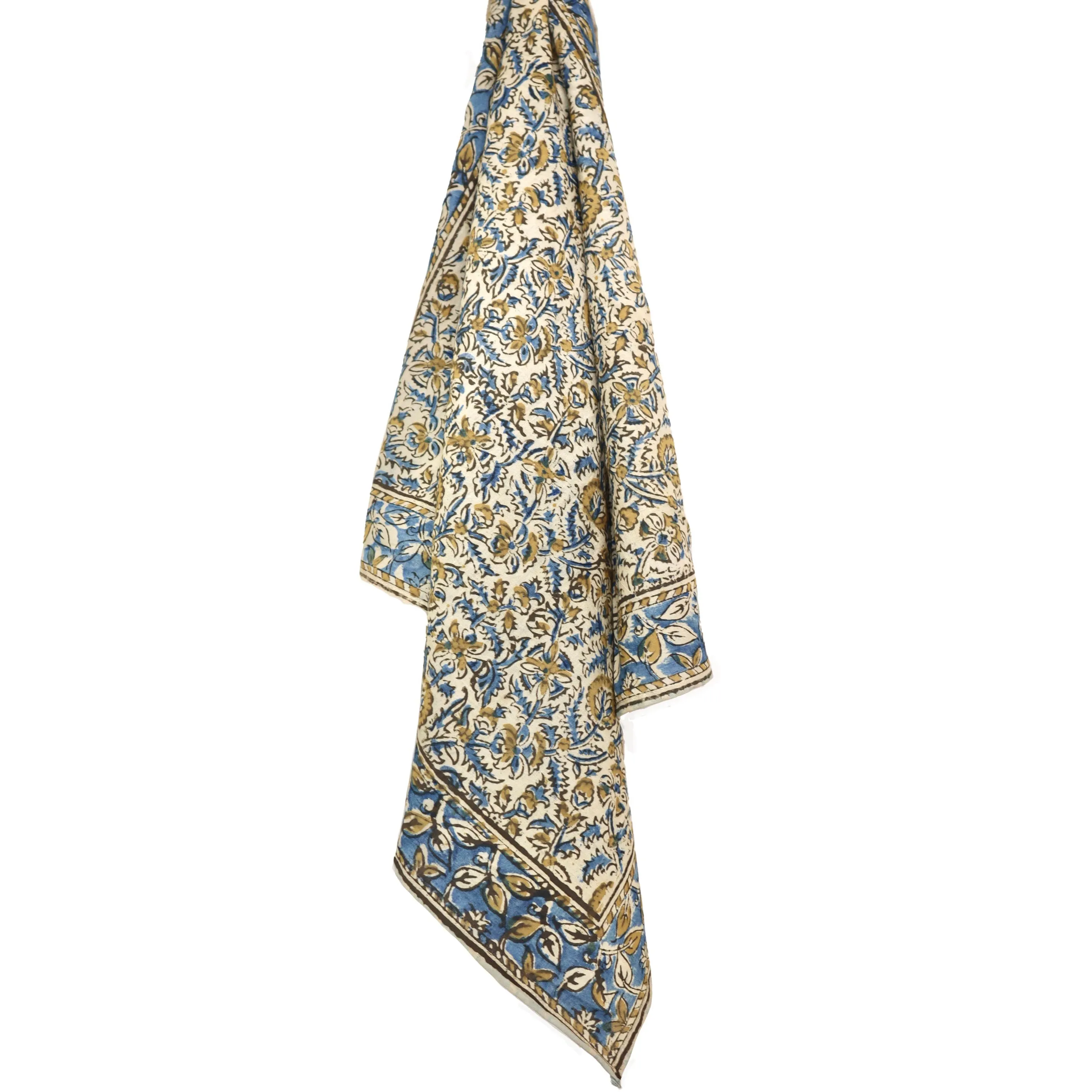 Willow Breeze - Kalamkari Cotton Bandana (KK1411)